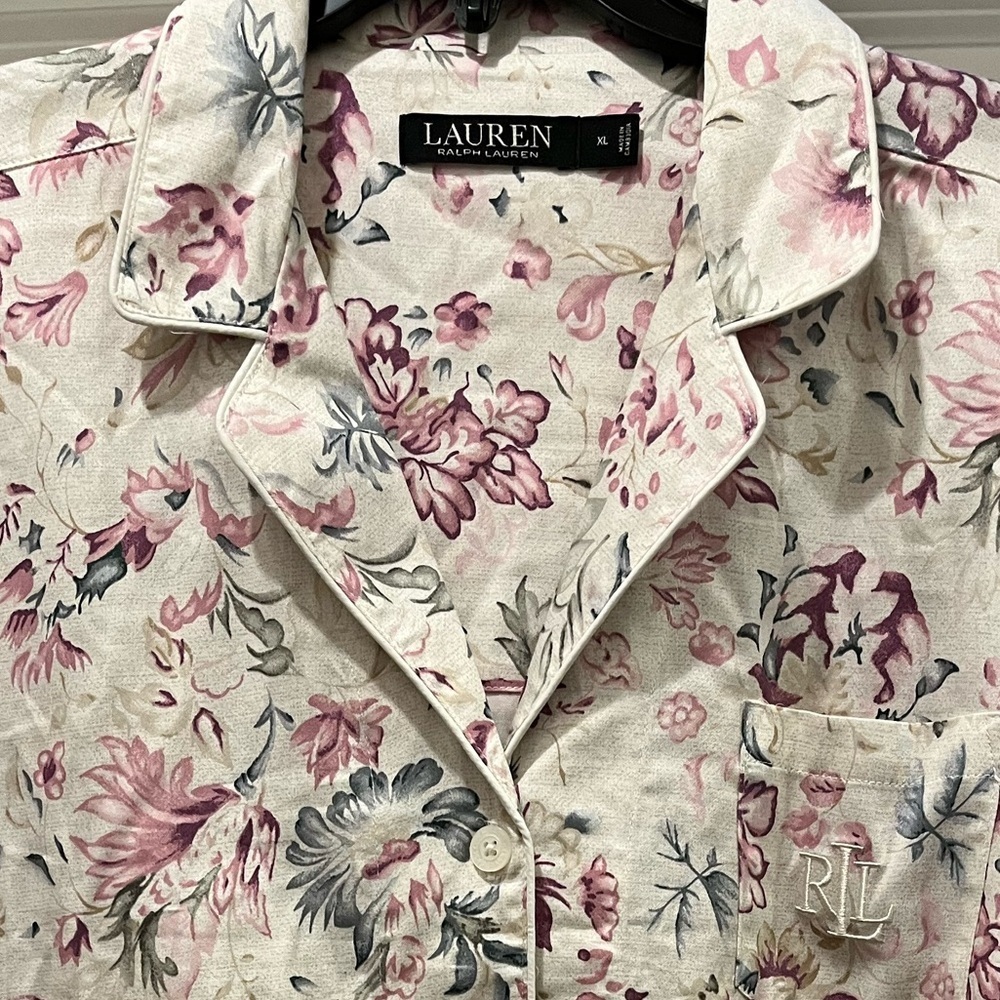 LAUREN RALPH LAUREN (LRL) PAJAMAS 2-piece NWT sz XL